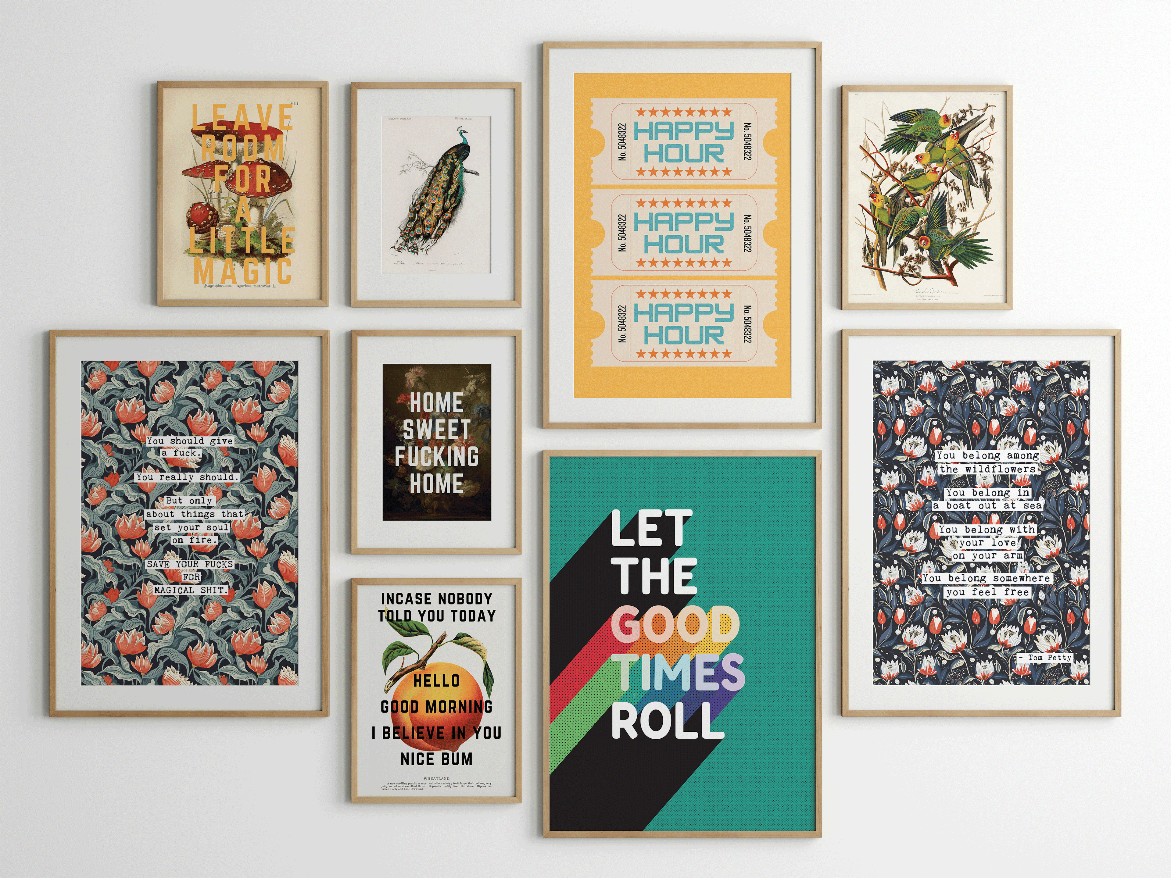 Gallery Wall Daisies of the Galaxy Prints